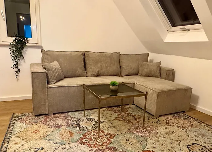 公寓 Charmante Mit 2 Schlafzimmern, Smart-tv, Wlan 埃森